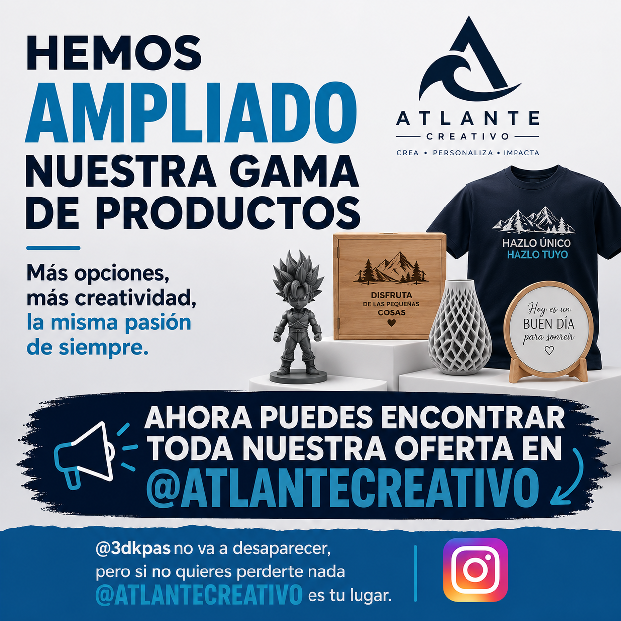 Siguenos en @atlantecreativo